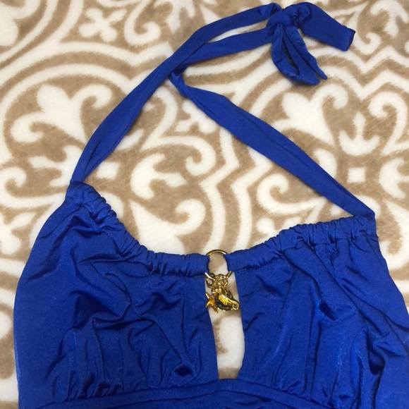 Royal BLUE one piece bathing suit! - Picture 4 of 8